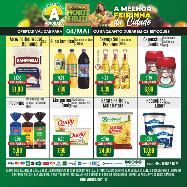 Ilustração de ofertas para Supermercados